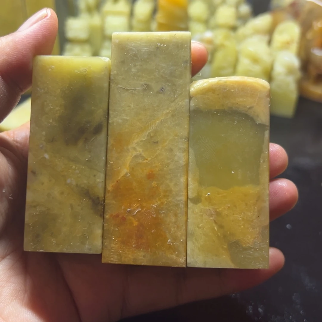 青田石青田封门菜花印章