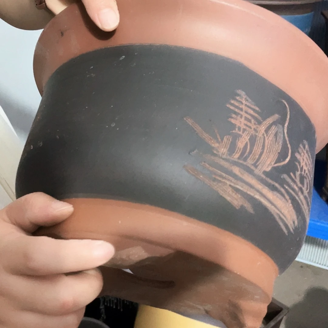 宜兴紫砂花盆股票后252