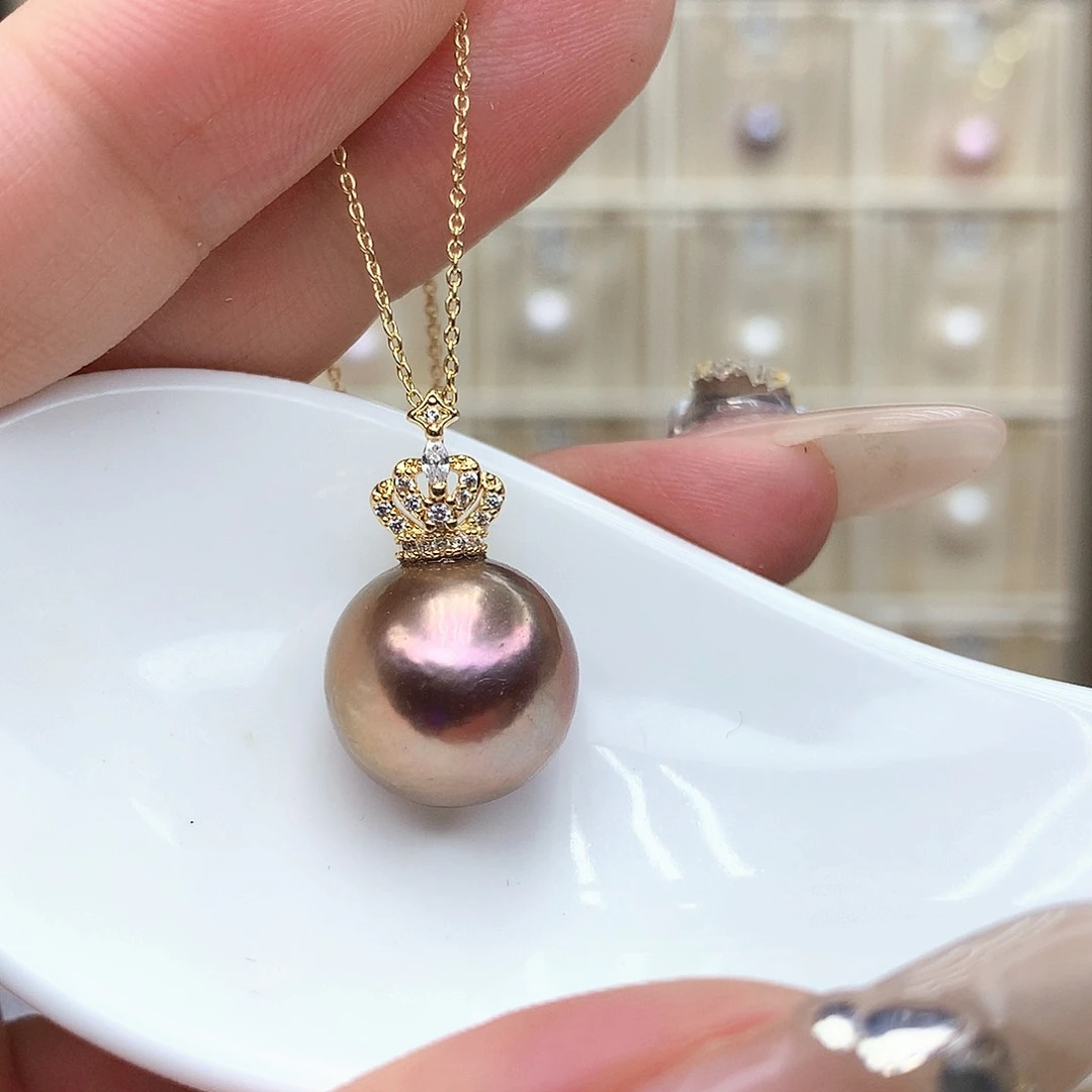 淡水珍珠合金颈饰