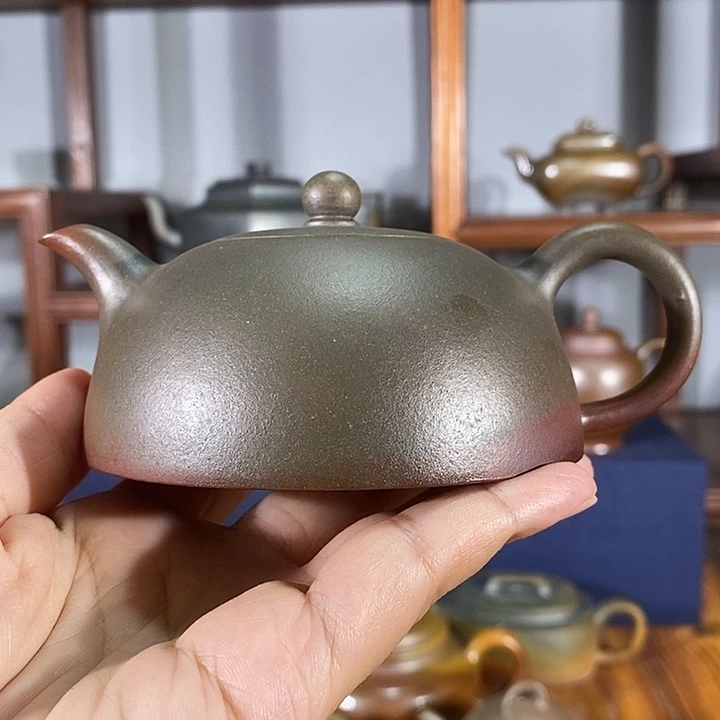 茶壶紫砂180cc半月 底槽清