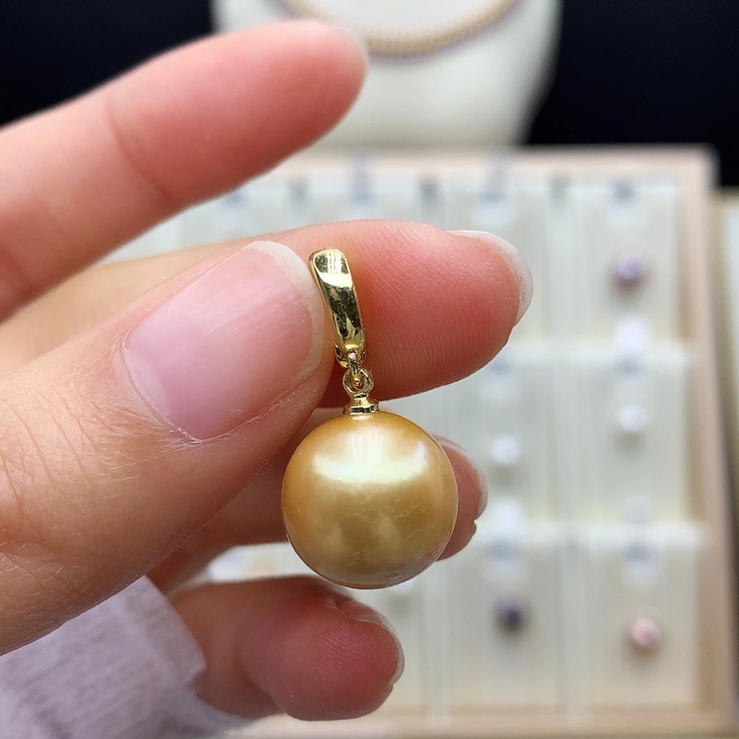 颈饰合金淡水珍珠