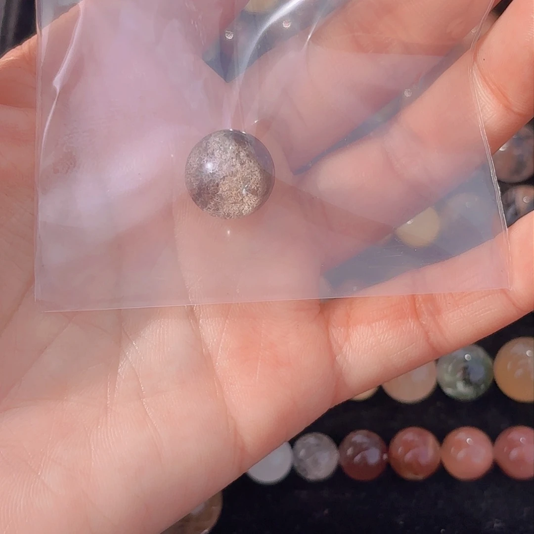 芙蓉石手链未镶嵌居****师不退不换