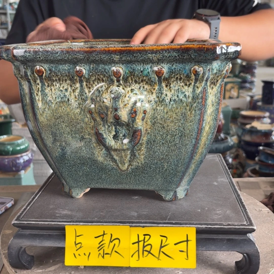 。一风堂石湾花盆 内24*19