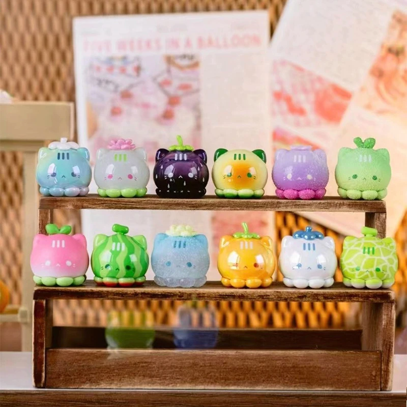 章鱼喵喵水果集市系列盲盒