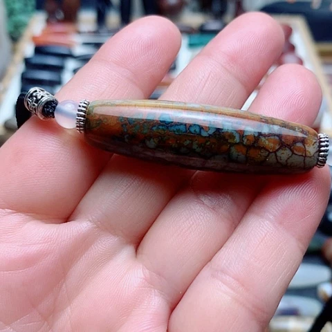 玛瑙/玉髓颈饰合金