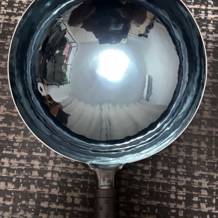 关***人熟铁手工锻打铁锅32