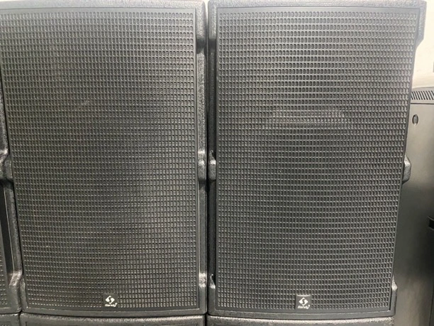 9新  Sandy15寸前倒音响套装，二手物品不包邮