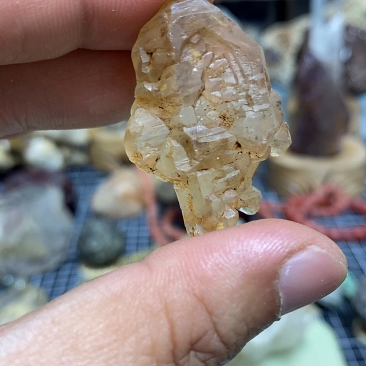 水晶水晶柱未镶嵌