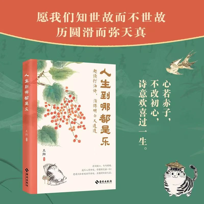 人生到哪都是乐 趣读打油诗活得明白又通透文学诗词阅读书籍X