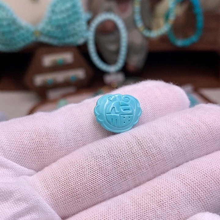 绿松石未镶嵌配饰