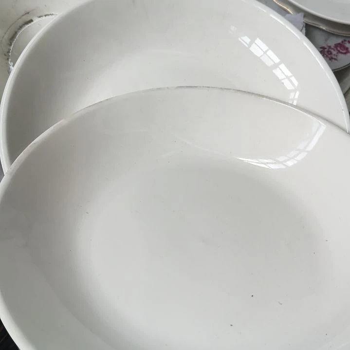 ****我瓷麦斯威尔深盘十寸两个