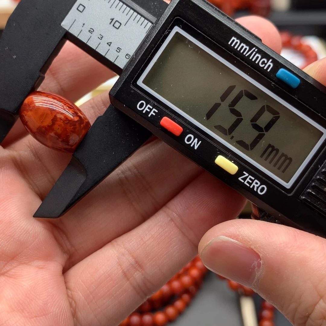 南红玛瑙配饰，瓦西料未镶嵌