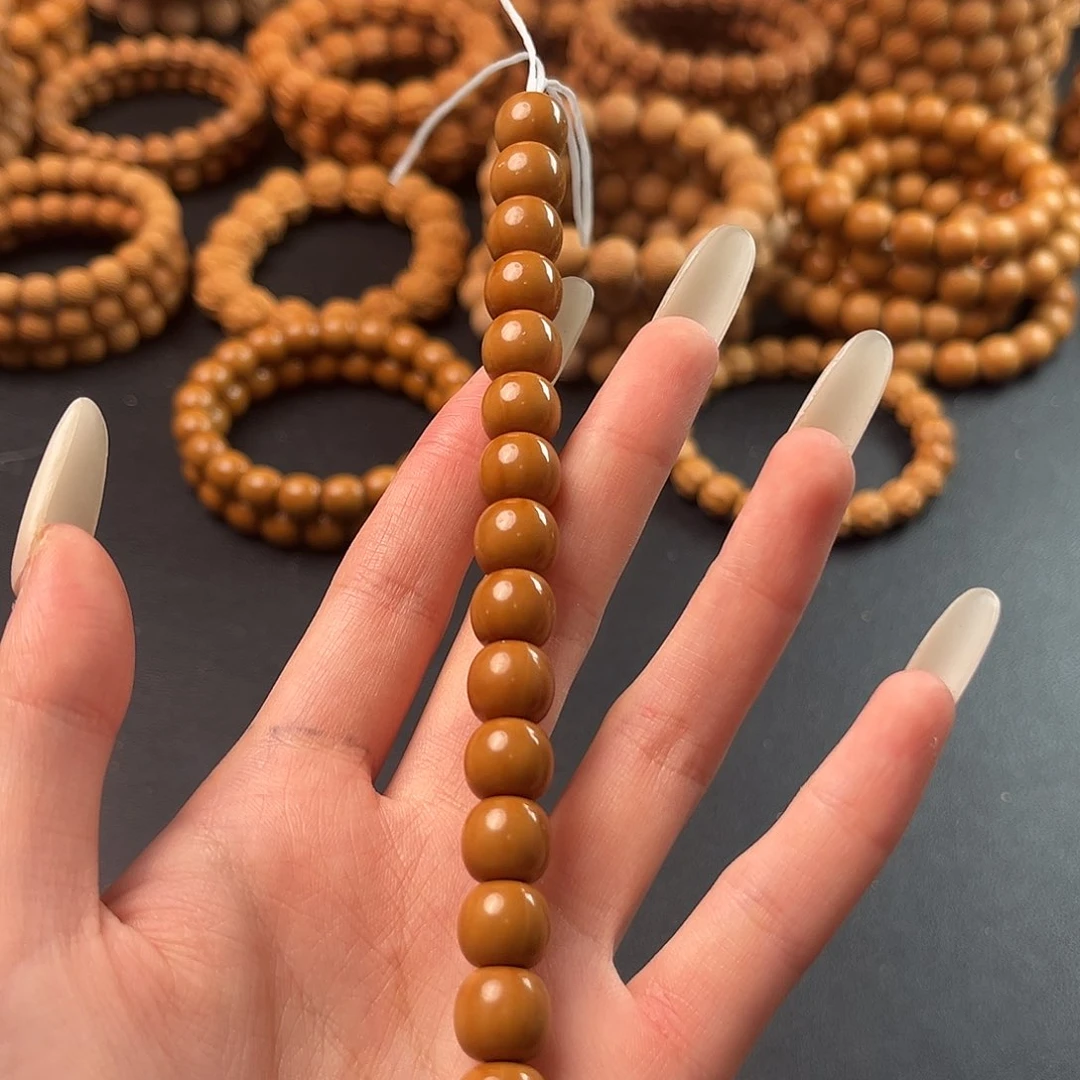 最***.猴头核桃手串全品无暇老型