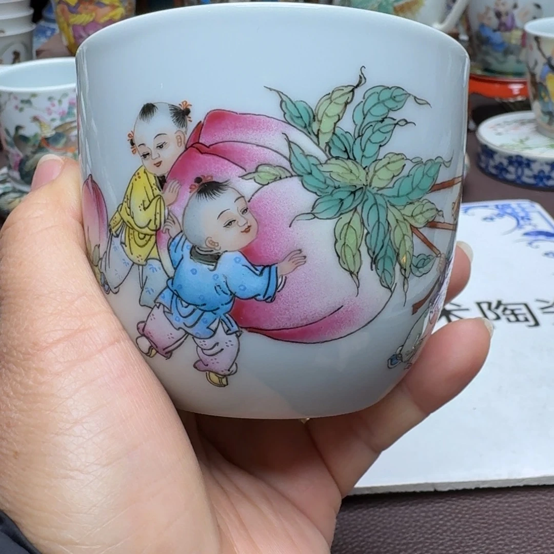 景德镇手工手绘展示