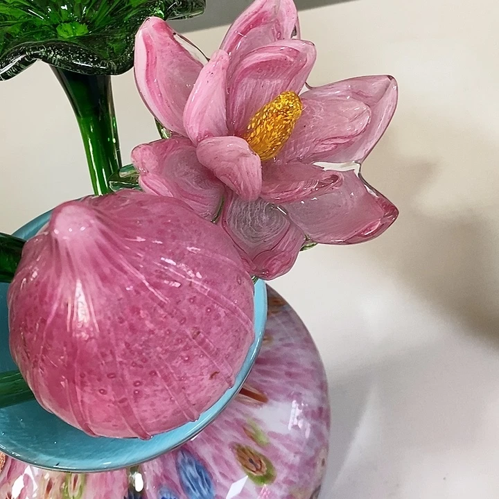 荷花花苞高43厘米左右