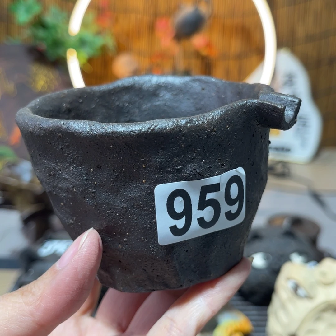 木村信鸿柴烧宝瓶