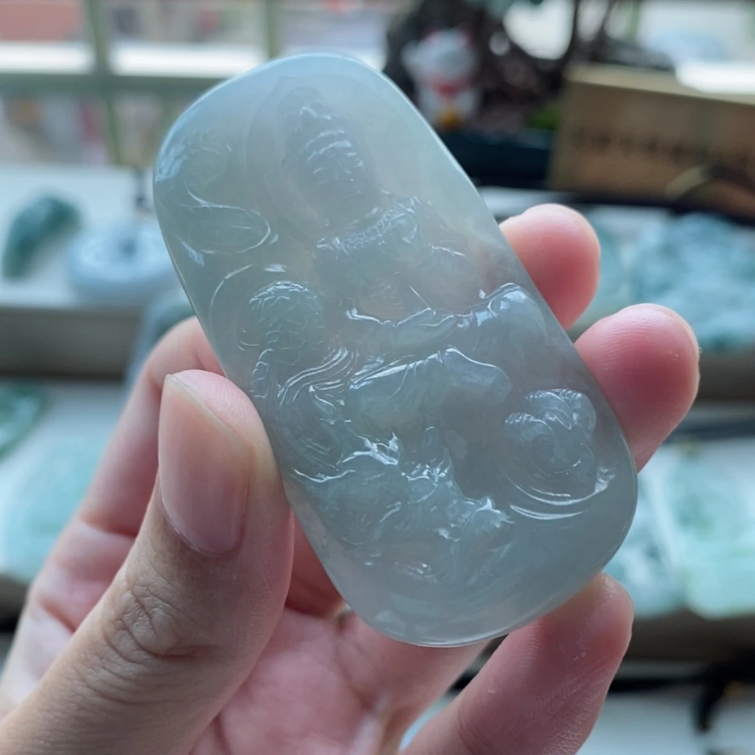 【闪购商品】颈饰未镶嵌翡翠天然缅甸A货翡翠