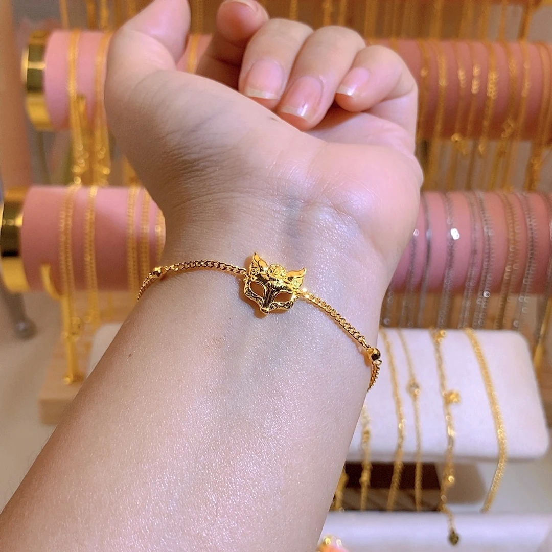 小***鱼露————-狐狸手链——