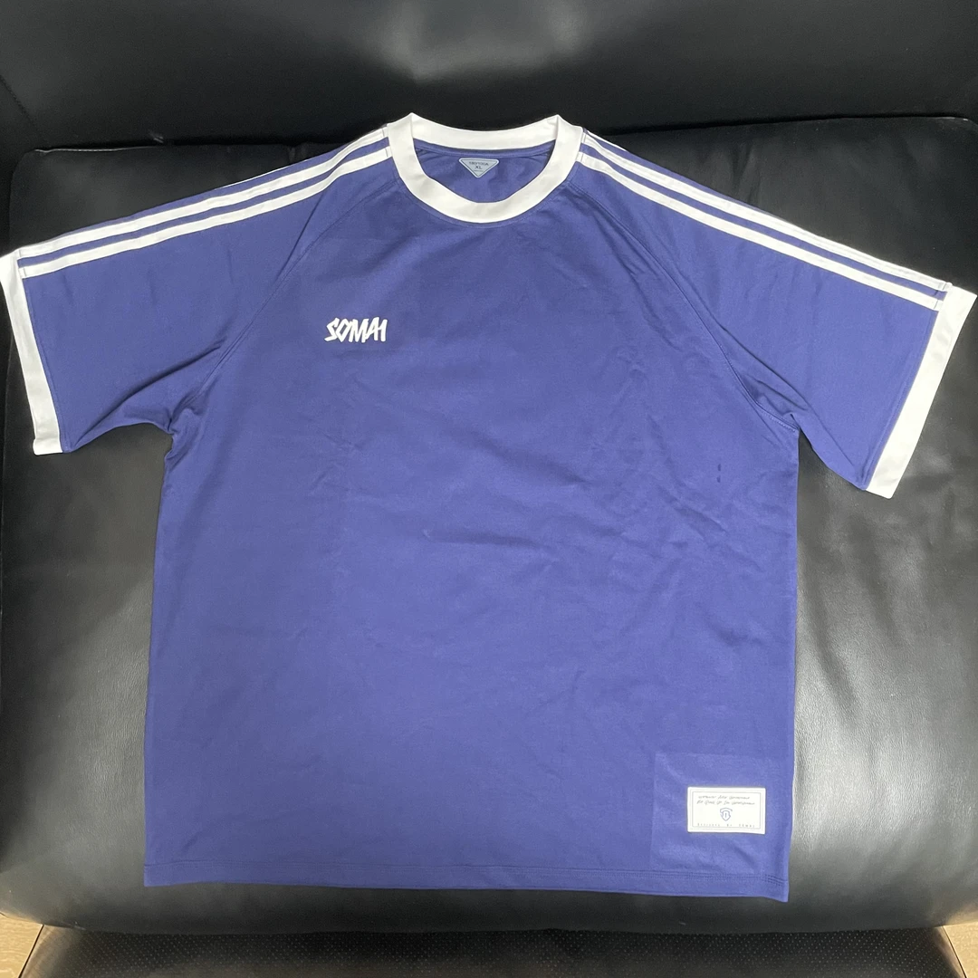 SOMA1索罗娜美式街头圆领运动短袖T恤