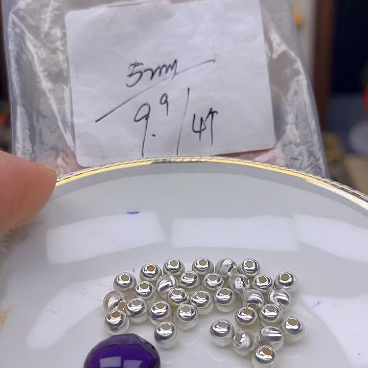 银S925镶嵌颈饰紫晶紫晶925镶嵌152