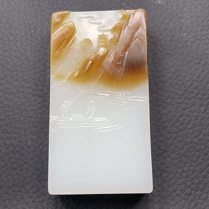 和田玉（糖玉）未镶嵌挂件
