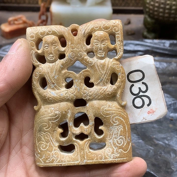 未镶嵌和田玉挂件