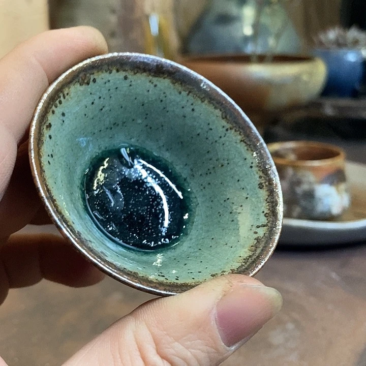 盘手工高温原矿窑变