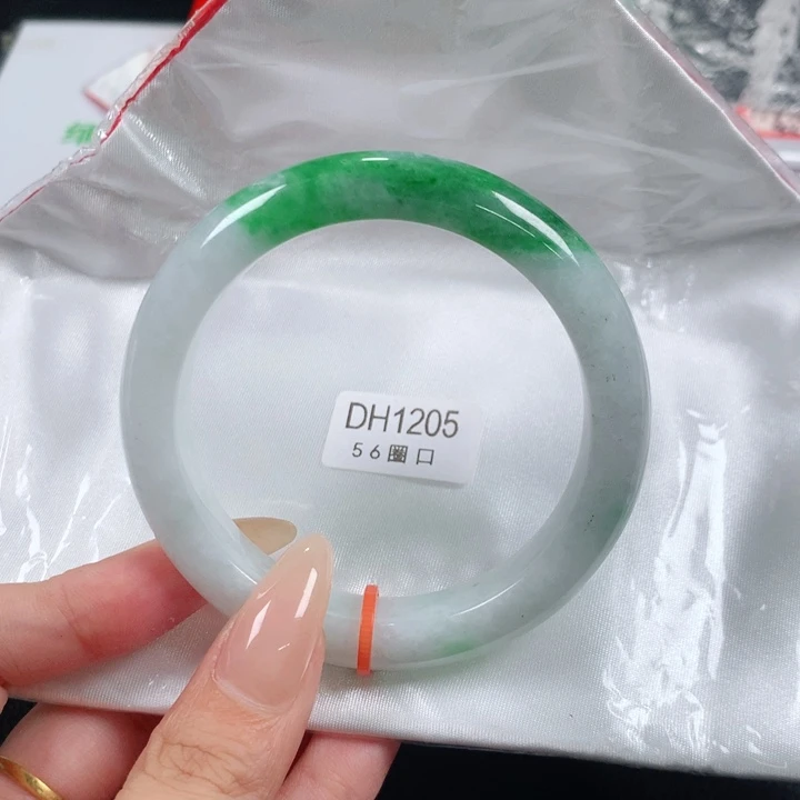 未镶嵌手镯翡翠圈口56