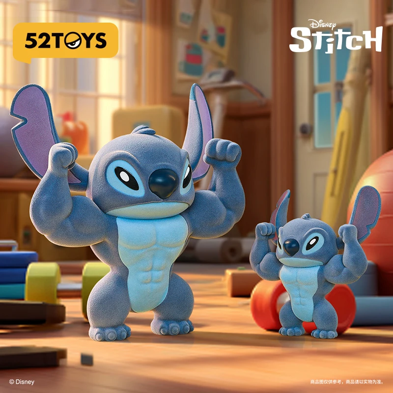 52TOYS史迪仔plus版决战钢图肌肉男20cm史迪奇潮玩圣诞新年礼物