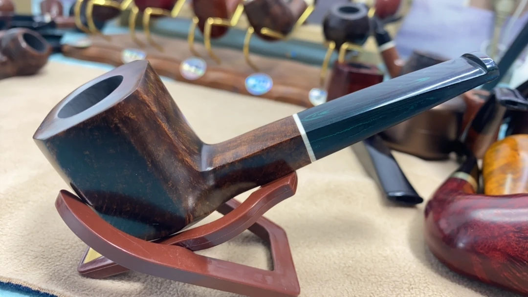 石楠木中大号判官型烟斗坎伯兰斗嘴