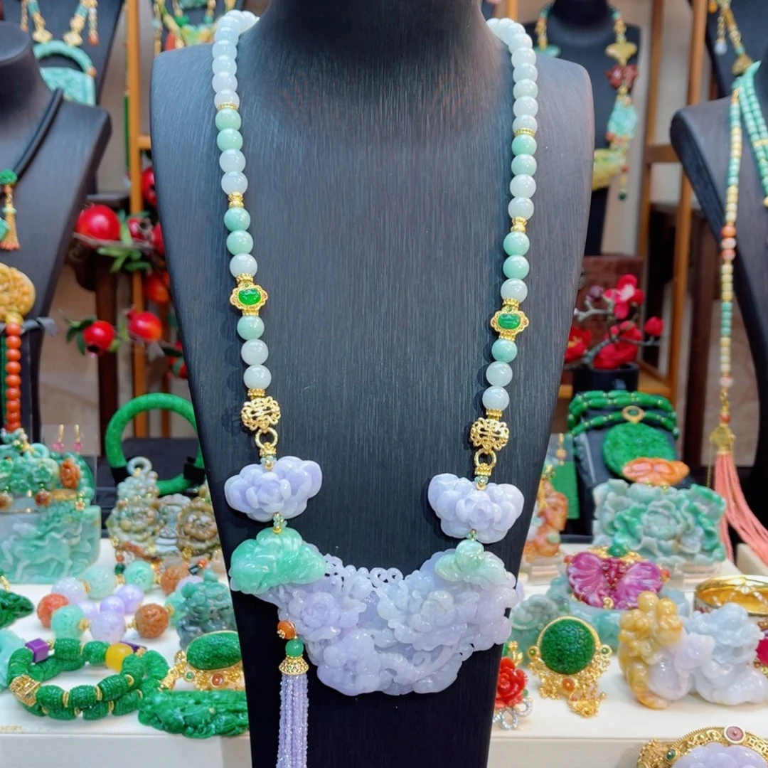 翡翠颈饰合金48小时鉴赏期