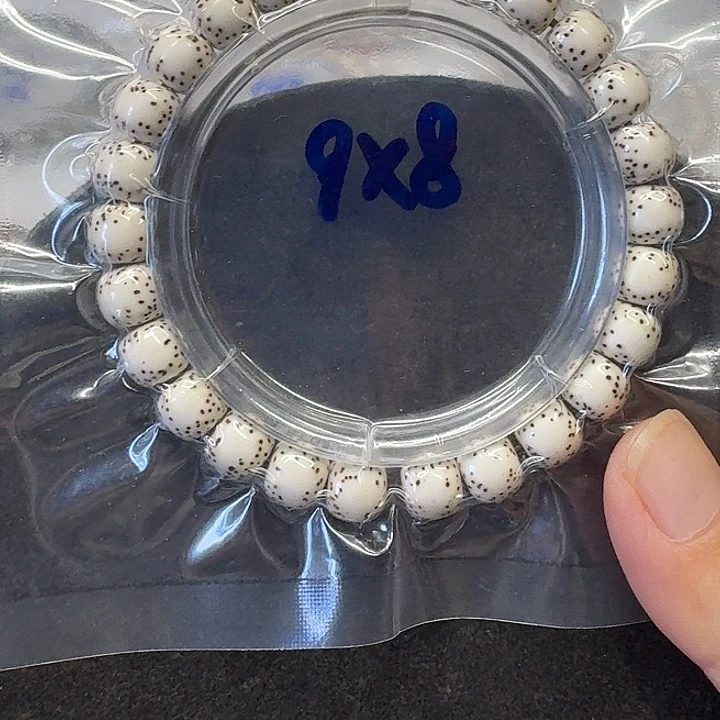 手串星月菩提原生态9河豚