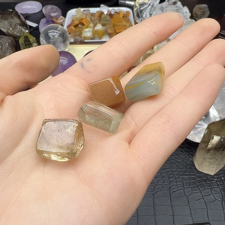 珠宝半成品未镶嵌水晶424水晶