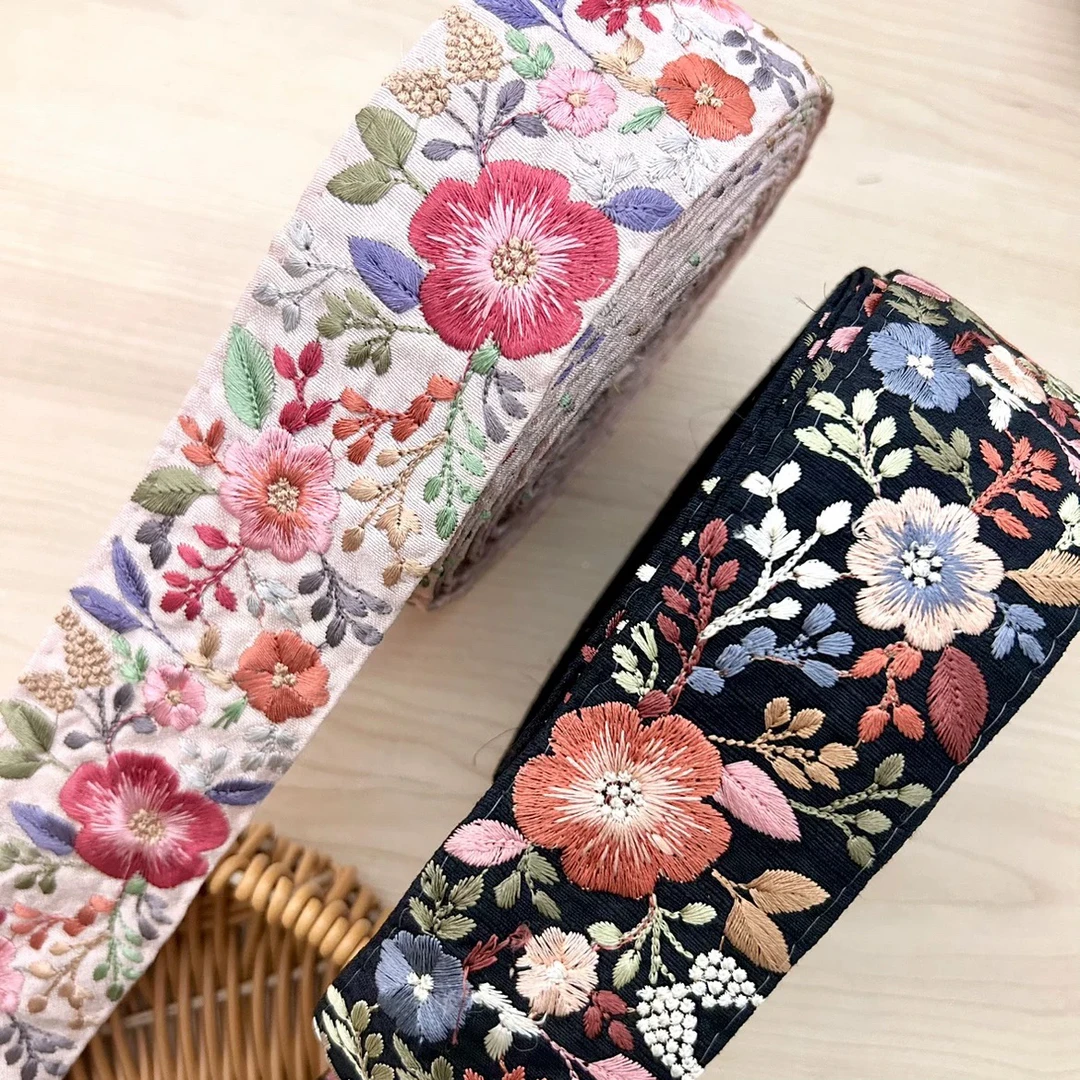 窗帘花边辅料织带沙发坐靠垫抱枕桌旗服饰布艺装饰立边布条5.5cm