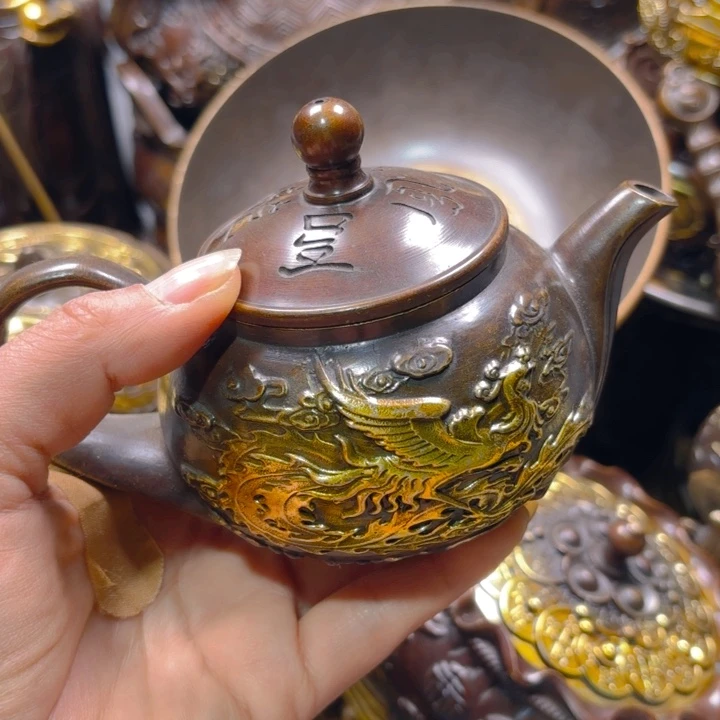 铜器摆件收收藏藏