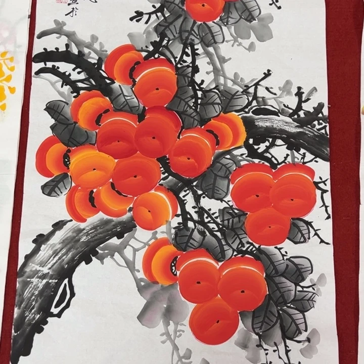 竖款晚上好呀！作品欣赏一下吧哈哈……