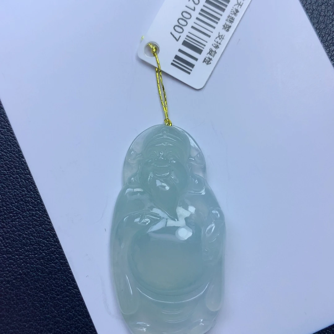 翡翠颈饰未镶嵌财爷