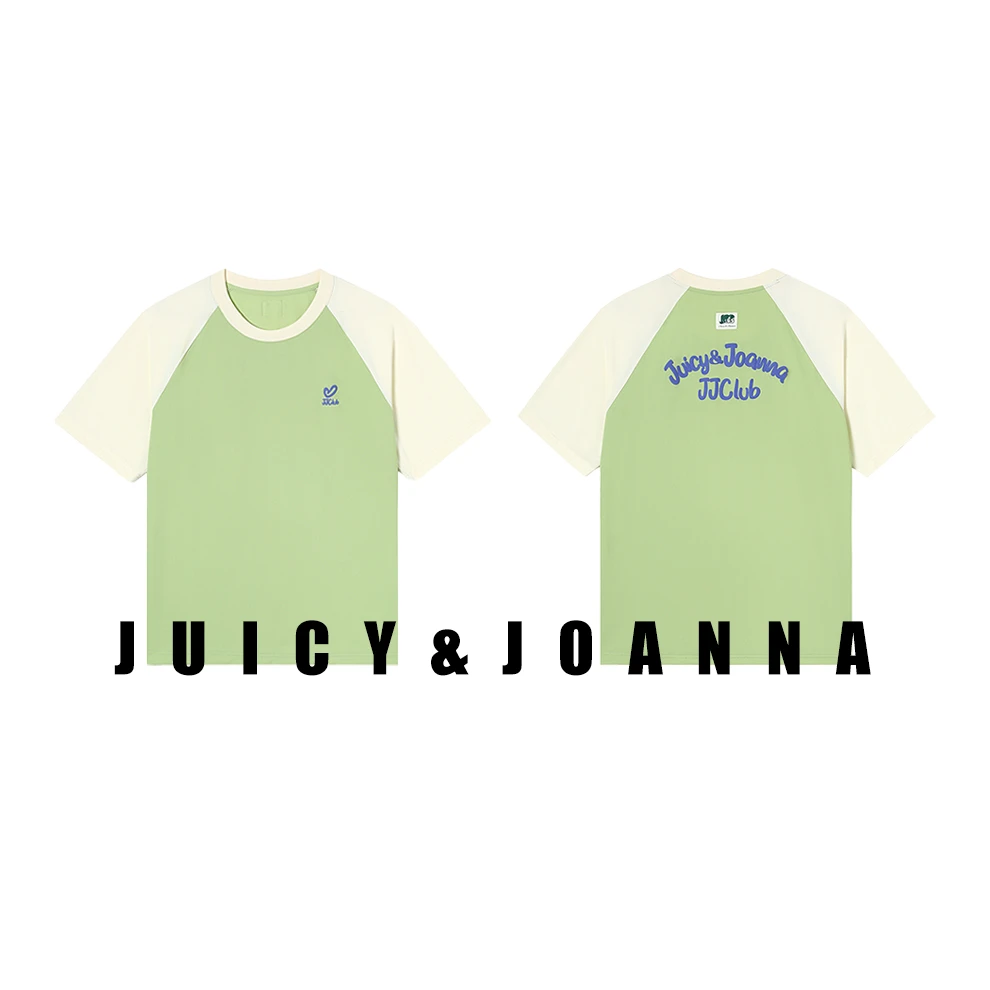 JUICY&JOANNA/橘子樱桃凉感速干oversize短袖T恤