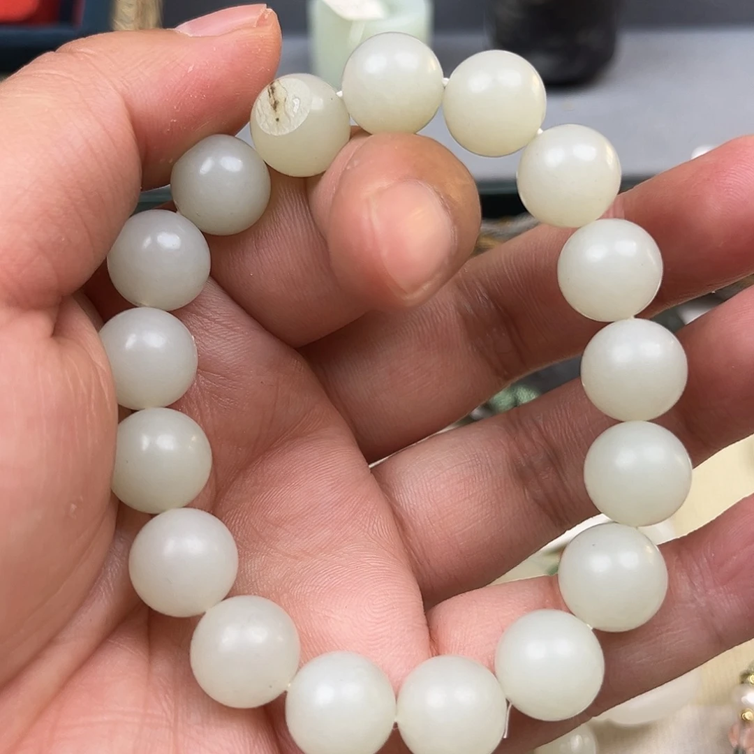 和田玉手链未镶嵌