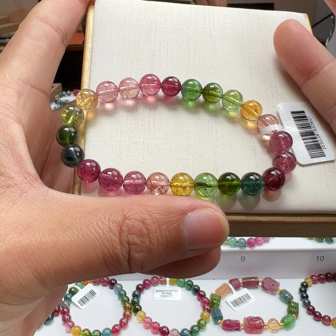 未镶嵌碧玺手串7mmmmmmmmmm