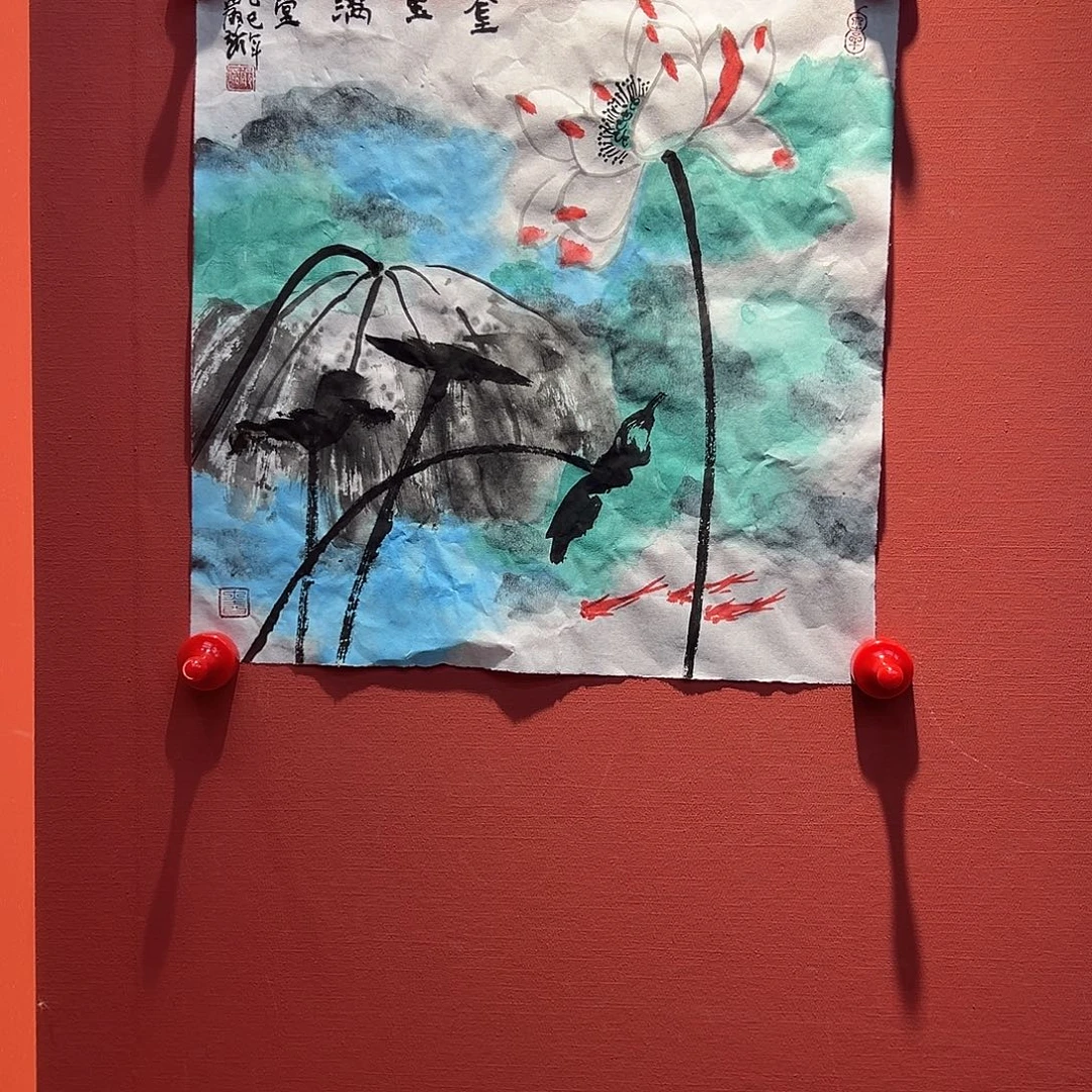 国画严璐国画作品