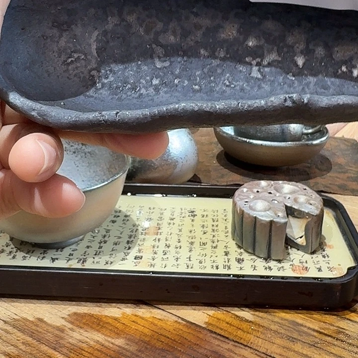 桂***发坭兴陶柴烧全手工原矿泥料杯