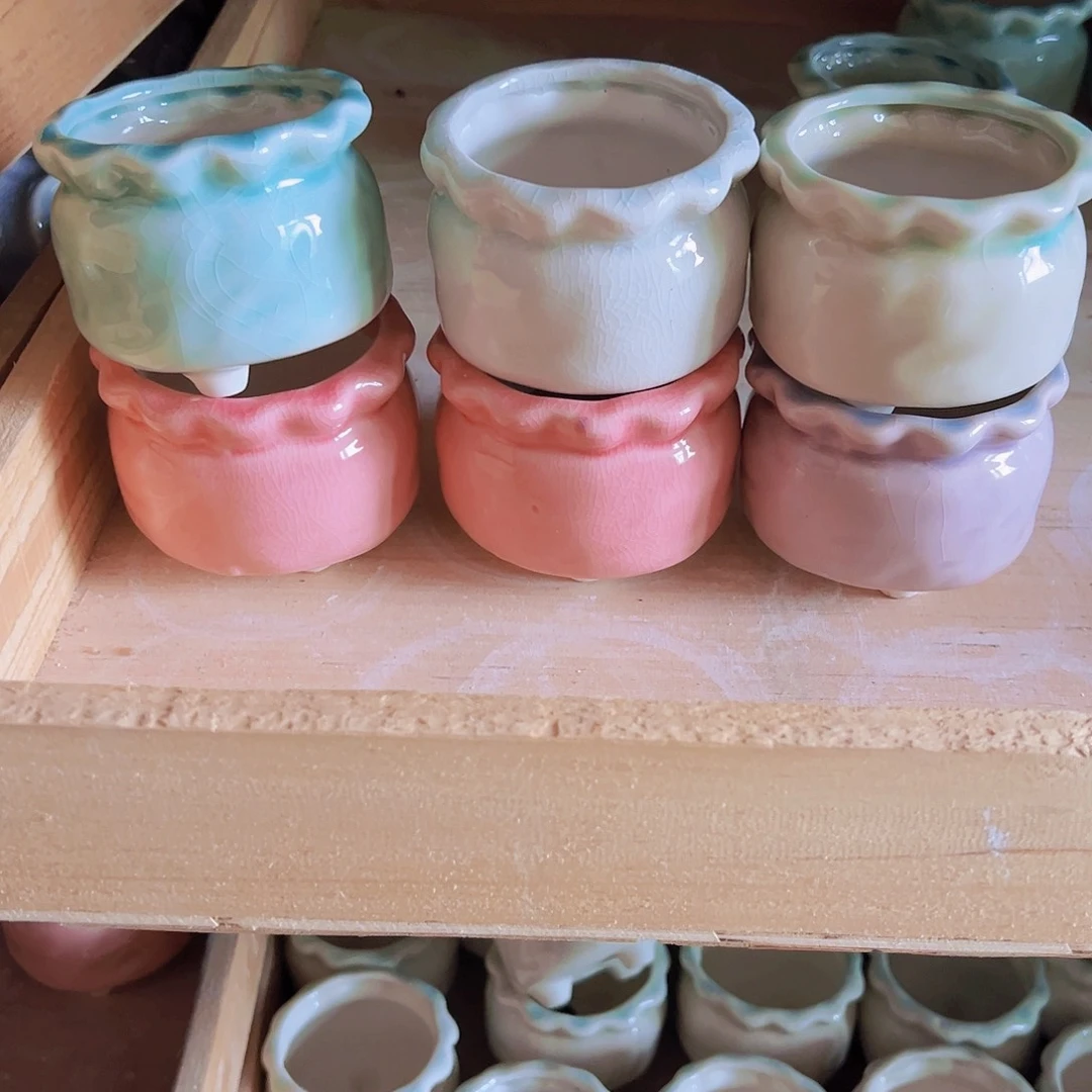 陶瓷花盆当场凑满12包邮