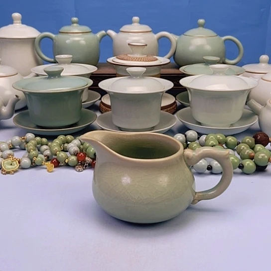 杯仿古鹰嘴公道杯原矿原釉原产地