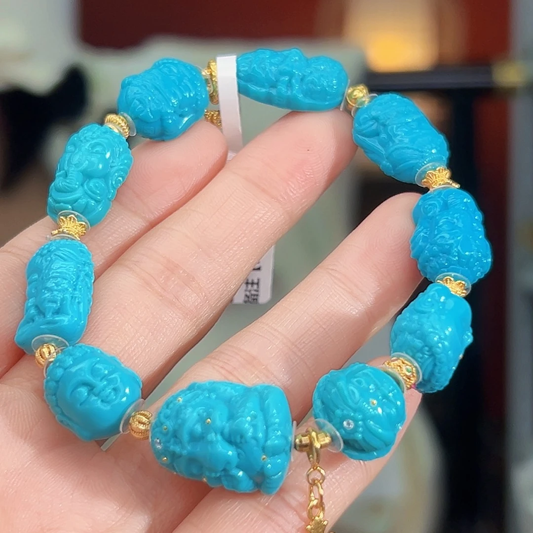 绿松石未镶嵌珠宝奇石