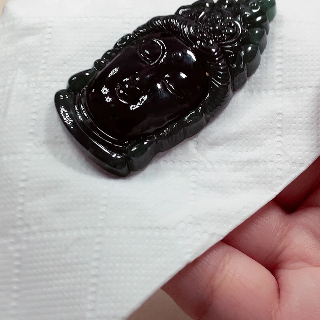 翡翠未镶嵌颈饰先鉴后发一物一证