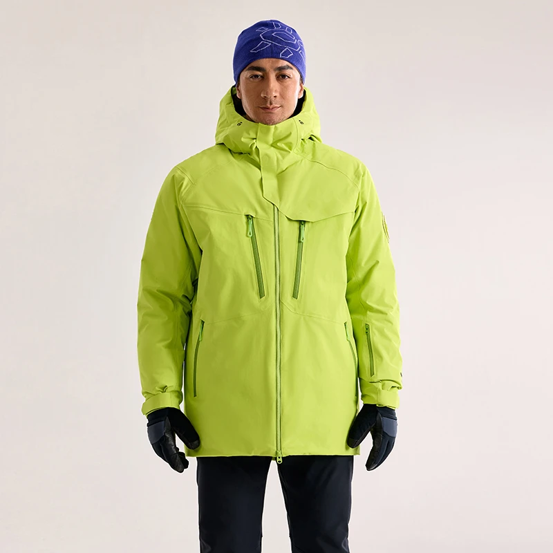 KAILAS凯乐石 亚布力硬壳羽绒服鹅绒保暖外套防风防水户外滑雪男