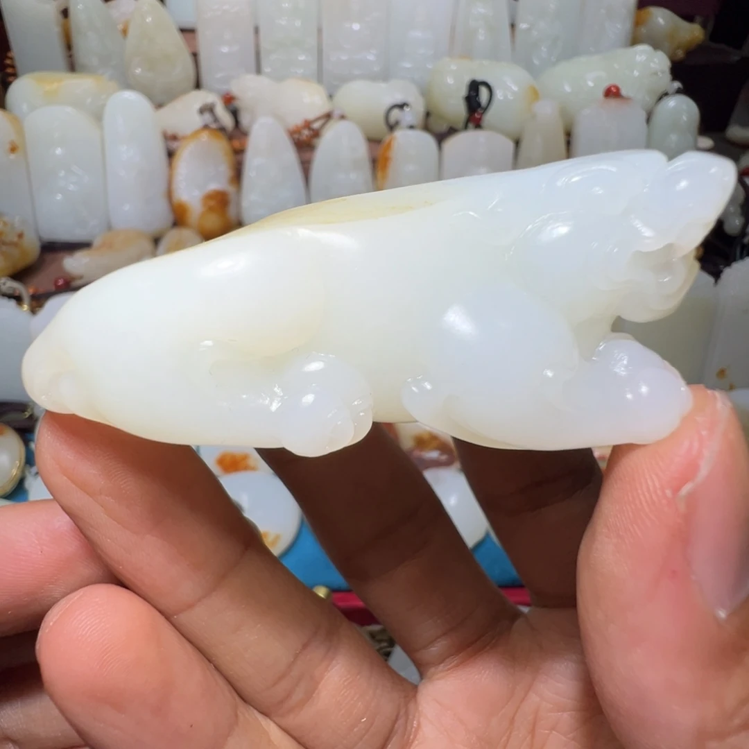 蓝***瑟吊坠(不含链)未镶嵌和田玉