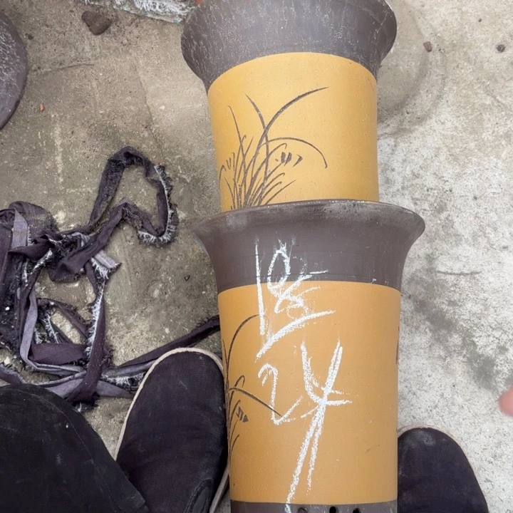 紫砂花盆紫砂等珍贵