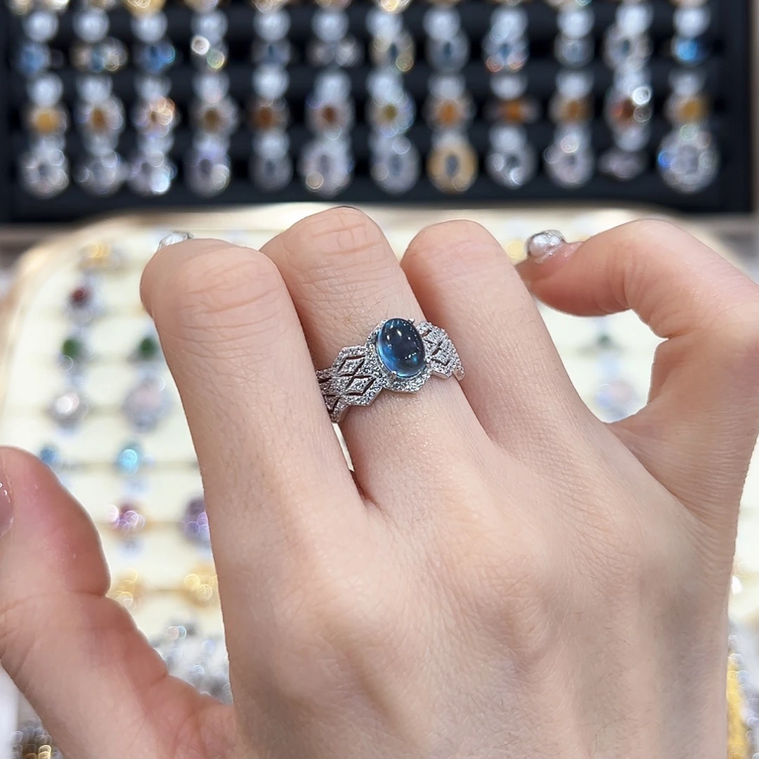 水晶金色拖不保色介意慎拍银托不掉色银S925镶嵌小****~